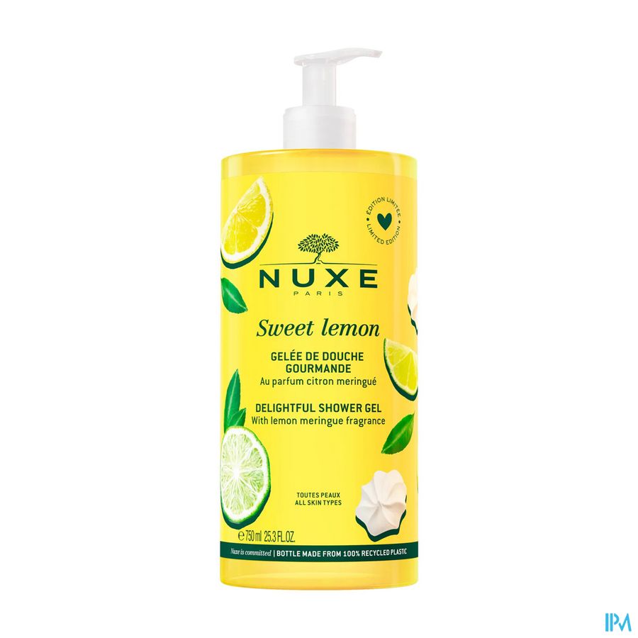 vignette NUXE JUMBO GEL DOUCHE SWEET LEMON 750ML