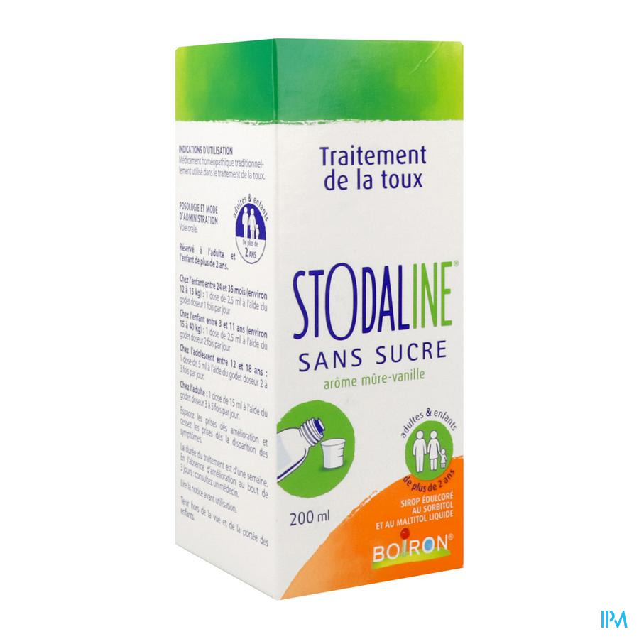 vignette STODALINE SP S/S 200ML