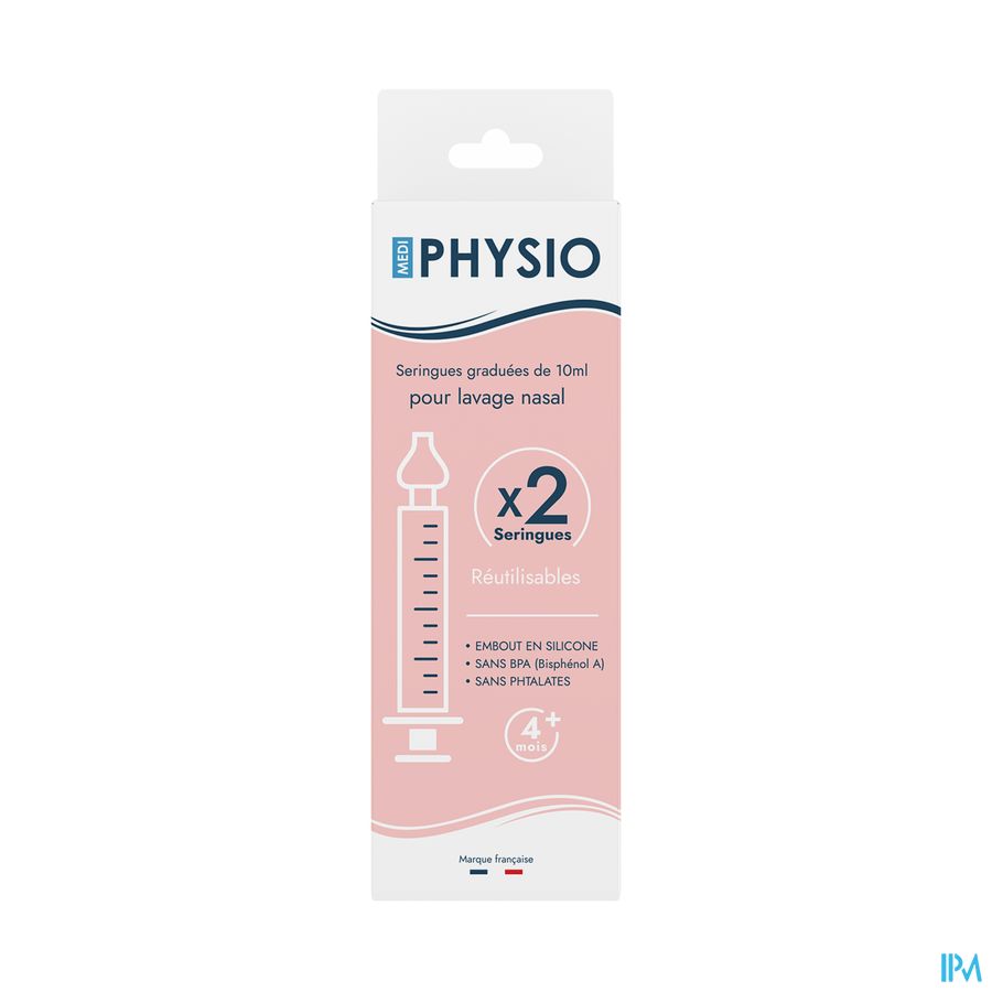 produit MEDIPHYSIO SERINGUES LAVAGE NASAL 2X10ML