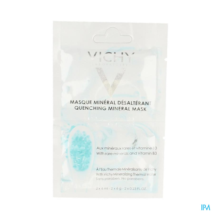 vignette Vichy Masque Mineral Desalterant 6ml X2