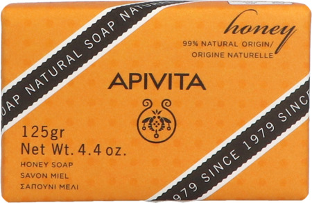 produit APIVITA SAVON NATUREL MIEL 125G
