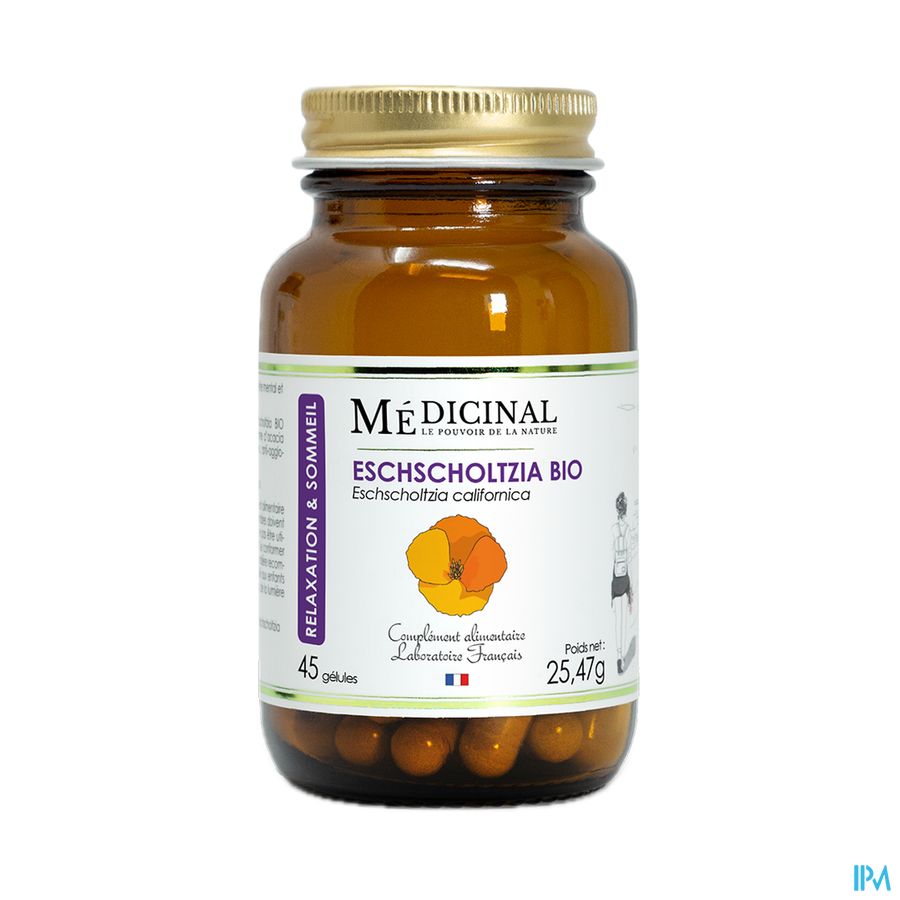 vignette MEDICINAL ESCHOLTZIA 45 GEL