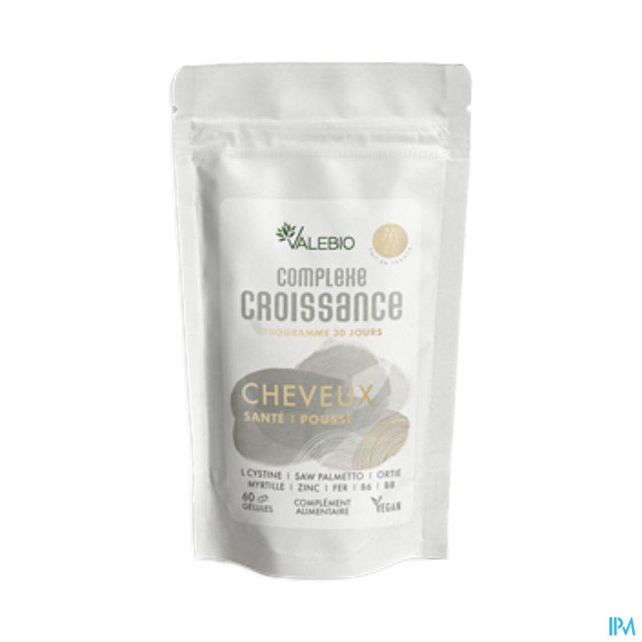produit VALEBIO COMPLEXE CROISSANCE CHEVEU GELU60
