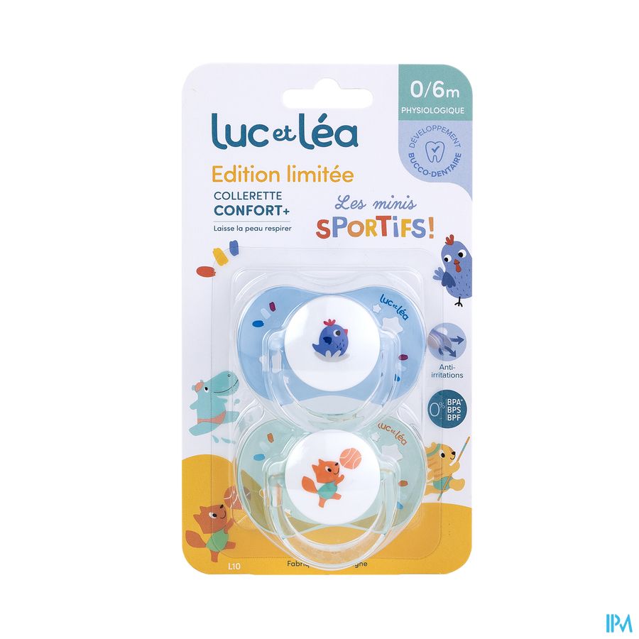 produit Luc Et Lea Sucette Physiologique Jo Ete 2024 0/6m X2
