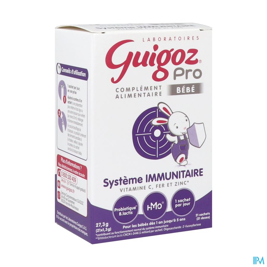produit GUIGOZ PRO BB SYS IMMU STICK21
