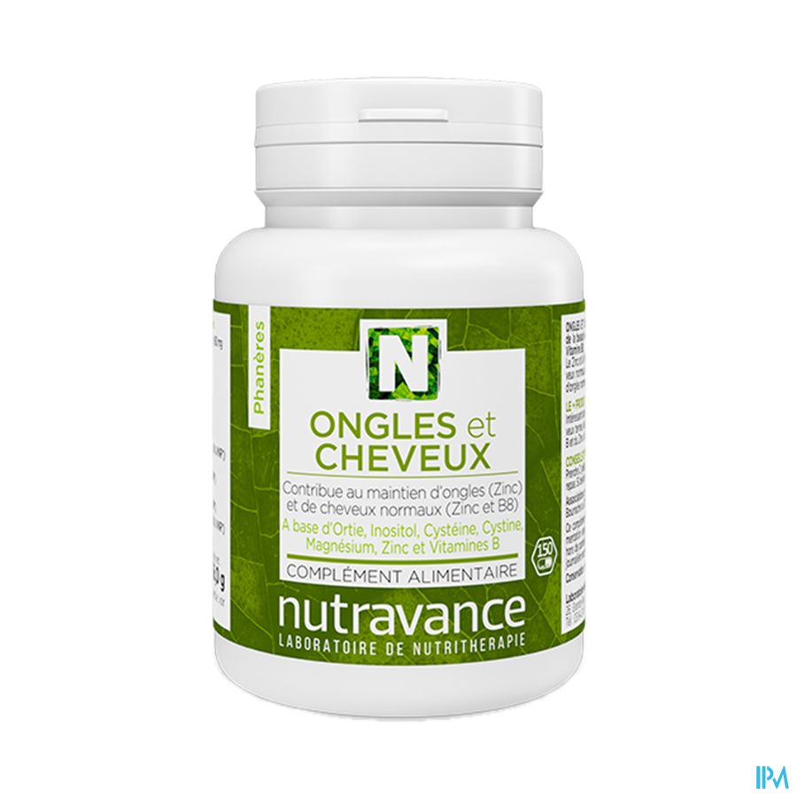 produit NUTRAVANCE ONGLES ET CHEVEUX 120 GELULES