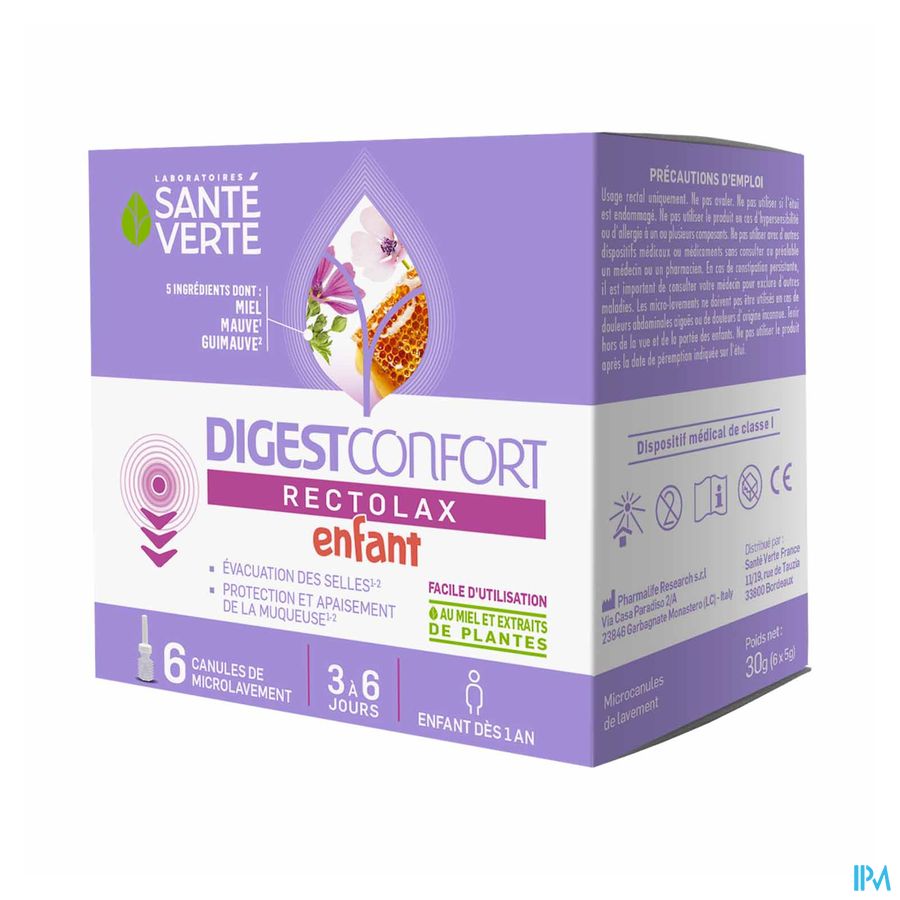 produit SANTE V DIGEST CONFORT RECTOLAX ENFANT 6