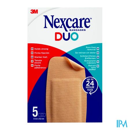 vignette 3m Nexcare Duo Pansement Silicone Assortis 5