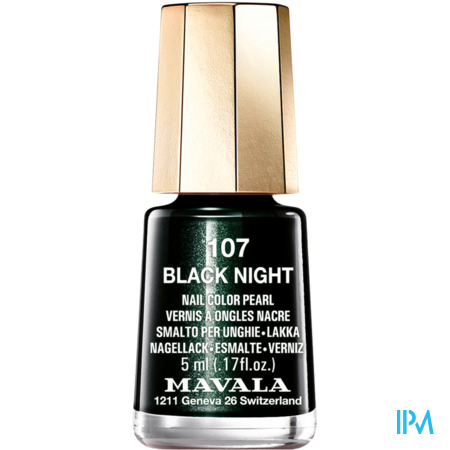 vignette Mavala Vernis A Ongles Mini Color&#039;s Black Night 5ml