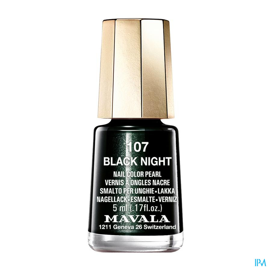 produit MAVALA VERNIS 107 BLACK NIGHT