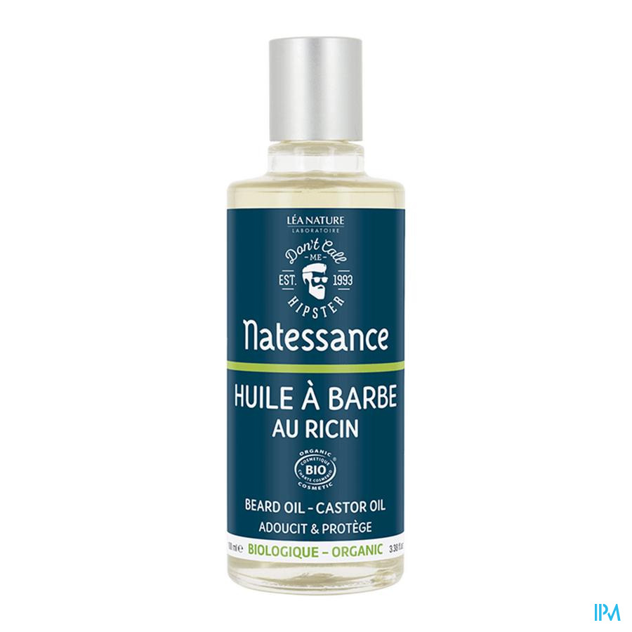 vignette NATESSANCE HUILE A BARBE AU RICIN 100ML