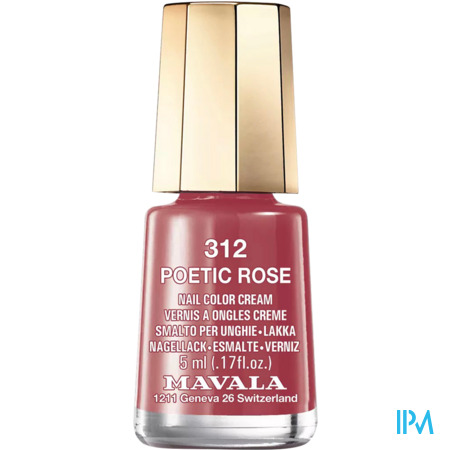 vignette Mavala Vernis A Ongles Mini Color's Poetic Rose 5ml