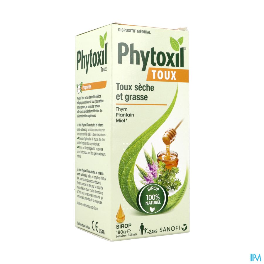 vignette Phytoxil Soulage La Toux Sirop 133ml