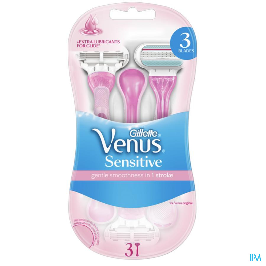 vignette Gillette Venus Sensitive Rasoir Jetable X3