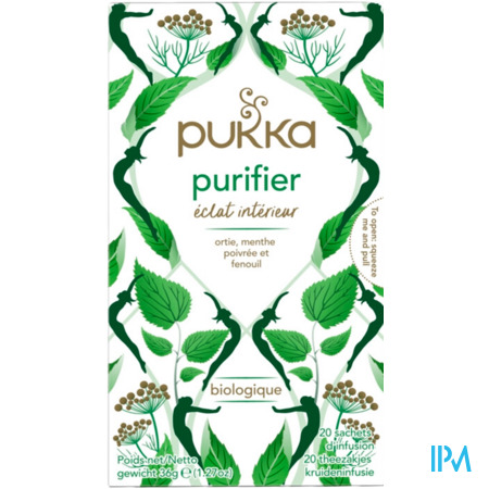 vignette Pukka Infusion Purifier Eclat Interieur Sachet 20