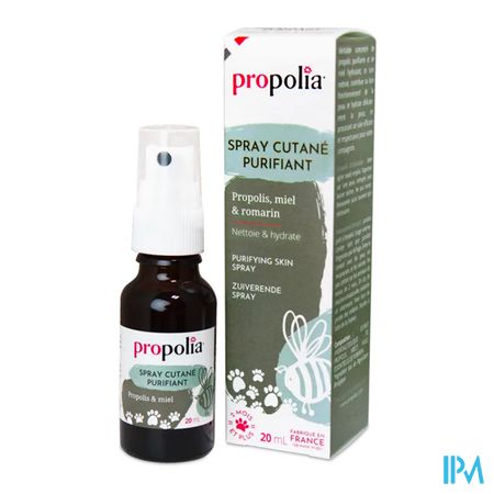 vignette Propolia Spray Cutane Purifiant Animaux Ecosoin Bio Spray 20ml