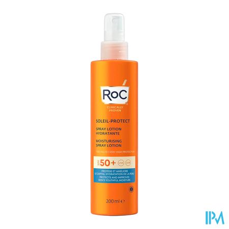 vignette Roc Soleil Protect Corps Spray Lotion Hydratante Spf50+ 200ml