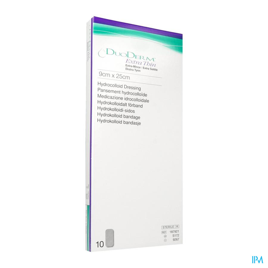 produit Duoderm Extra Mince Pansement 9cm X 25cm 10