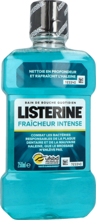 vignette Listerine Fraicheur Intense Bain De Bouche 250ml