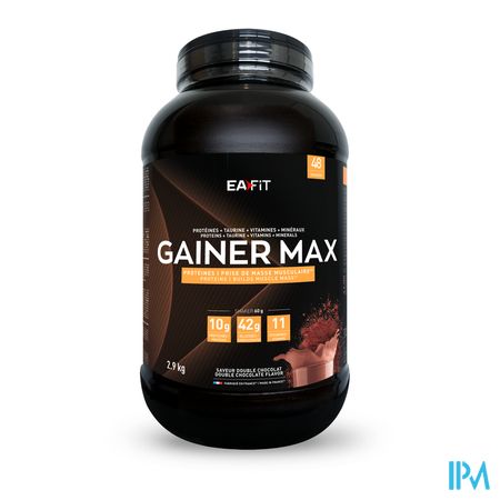 vignette Eafit Gainer Max Poudre Pour Boisson Double Chocolat 2kg9