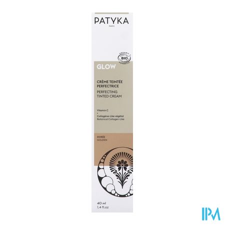 vignette Patyka Glow Creme Teintee Perfectrice Doree Bio 40ml