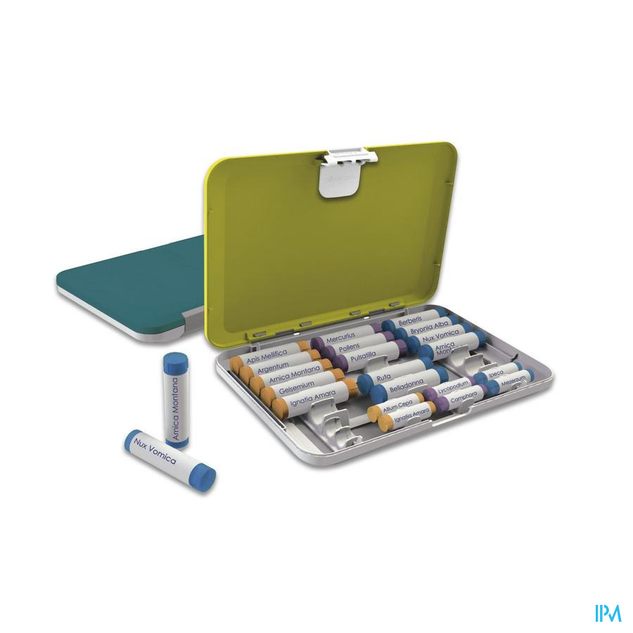 vignette Pilbox Homeo Distributeur Medicament Turquoise