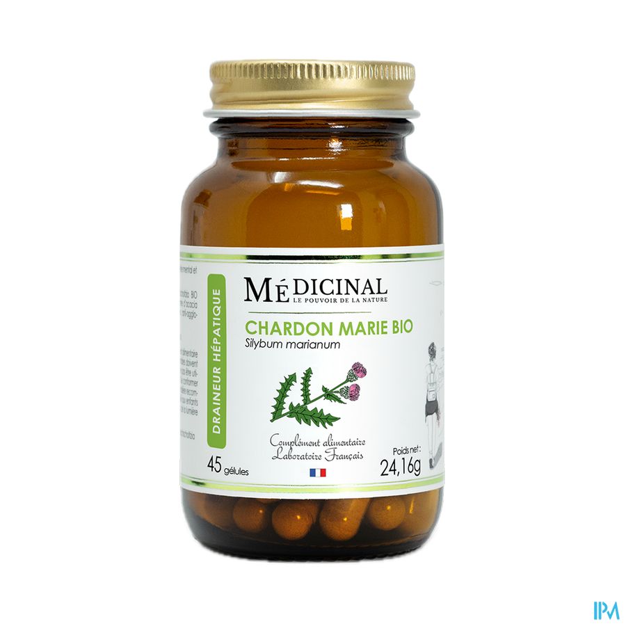 vignette MEDICINAL CHARDON MARIE 45 GEL