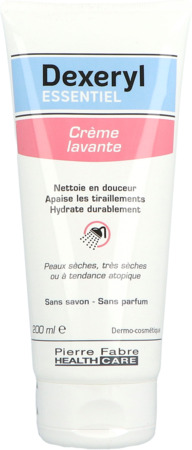 produit Dexeryl Essentiel Creme Lavante Peaux Seches Atopique 200ml