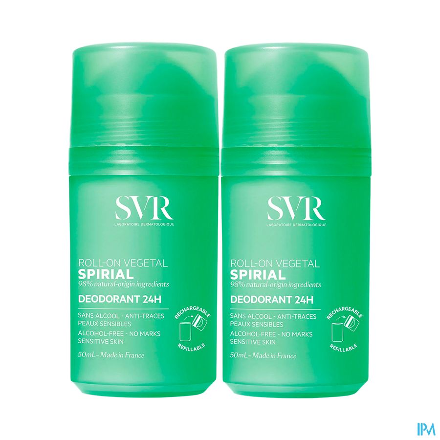 vignette SVR SPIRIAL DUO ROLL ON VEGET 50ML