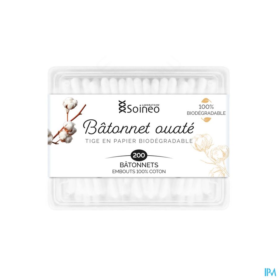 produit SOINEO COTON TIGES X200
