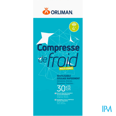 produit Orliman Compresse De Froid 30cm X 15cm