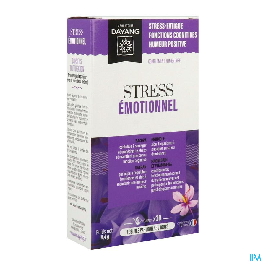 vignette Dayang Stress Emotionnel Gelule 30