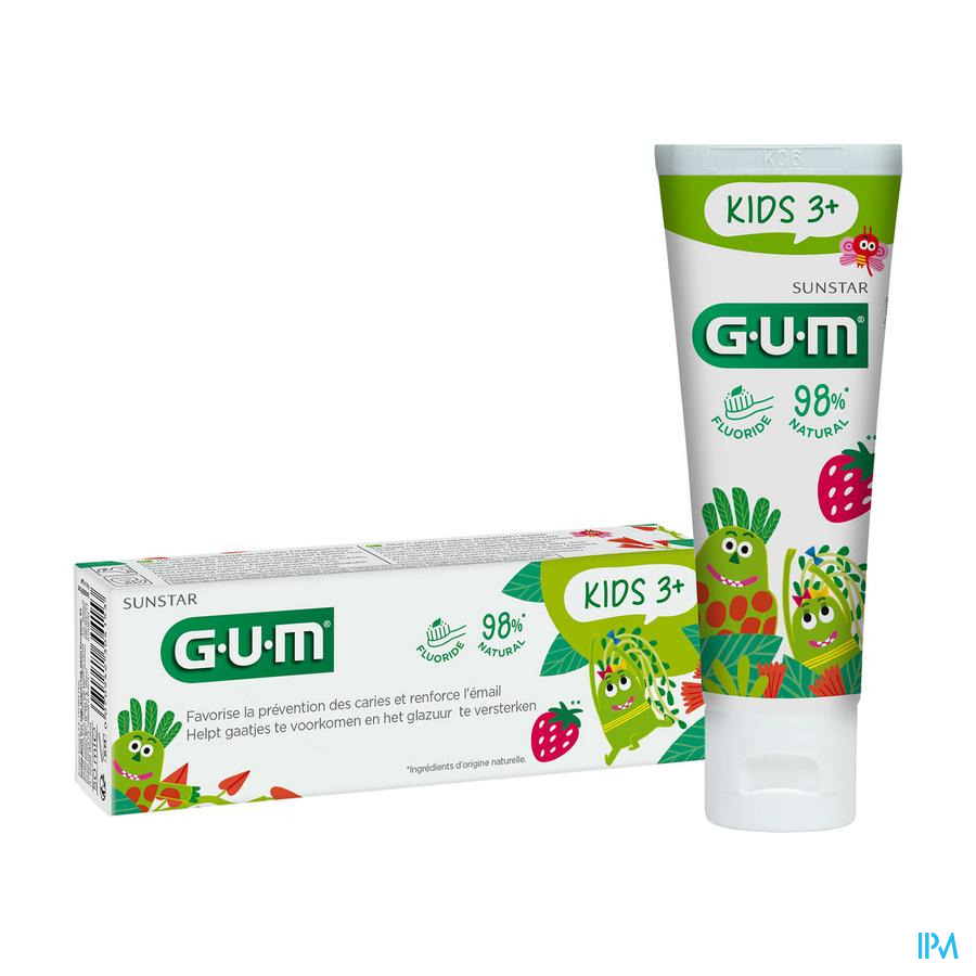 vignette GUM DENT KIDS 50ML 1000PPM