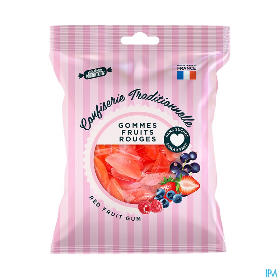 vignette SOLEMIO GOMMES FRUITS RGES S/SUCRES 100G
