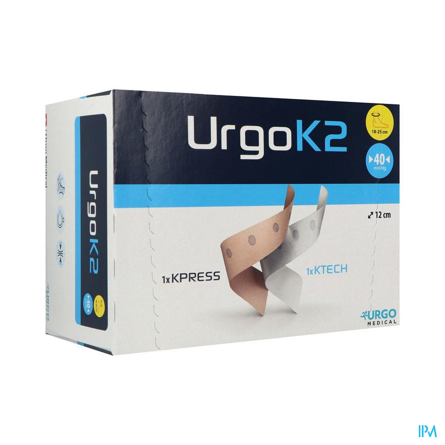 vignette Urgo K2 Kit Compression Bibande 18cm X 25cm 12cm