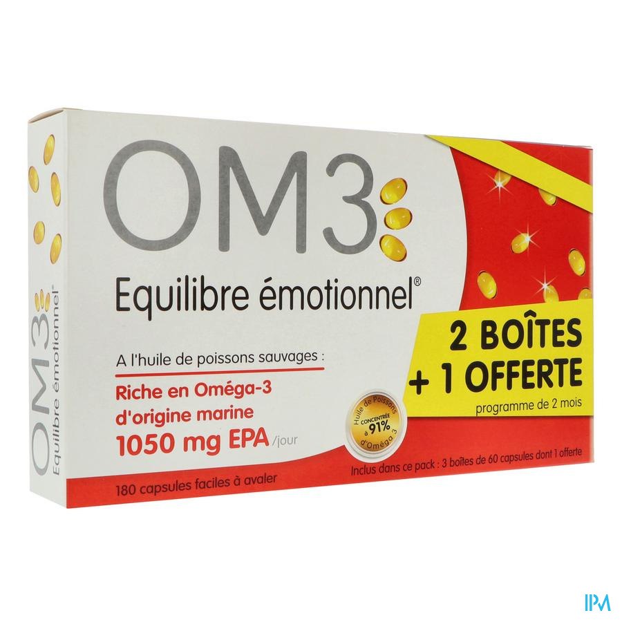 produit Om3 Equilibre Emotionnel Formule Originale Capsule 60 X3