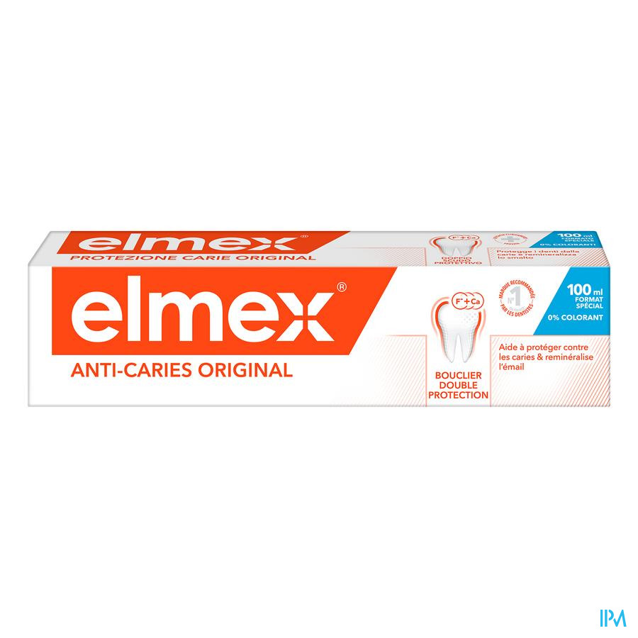 vignette Elmex Anti Caries Dentifrice 100ml