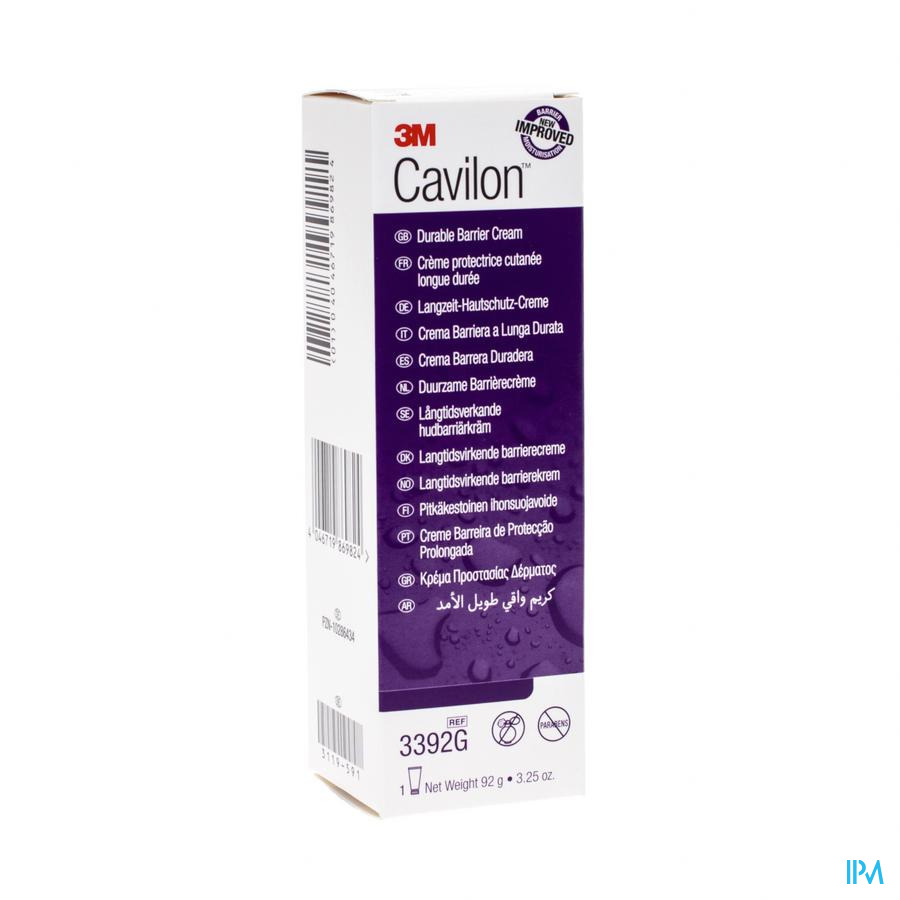 vignette CAVILON CREME TUBE 92G