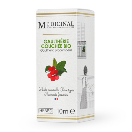 vignette MEDICINAL HE BIO GAULTHERIE 10ML