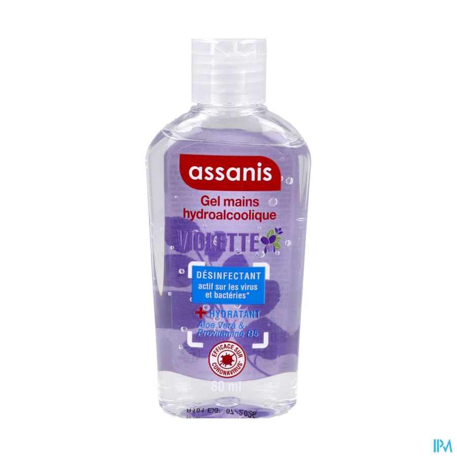 produit ASSANIS A/BAC MAIN GIRL VIOLET80ML