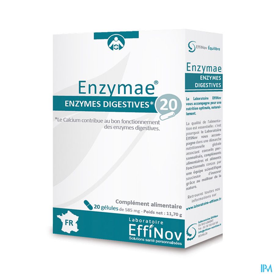produit EFFINOV ENZYMAE GELU 20