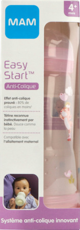vignette Mam Biberon Easy Start Anticolique Fille Tetine Debit 3 320ml