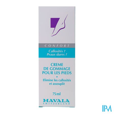 vignette Mavala Creme Gommante Pieds 75ml