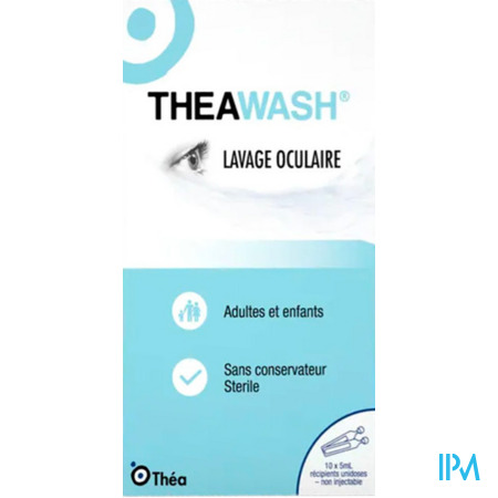 vignette Theawash Solution De Lavage Oculaire Sterile Unidoses 5ml 10
