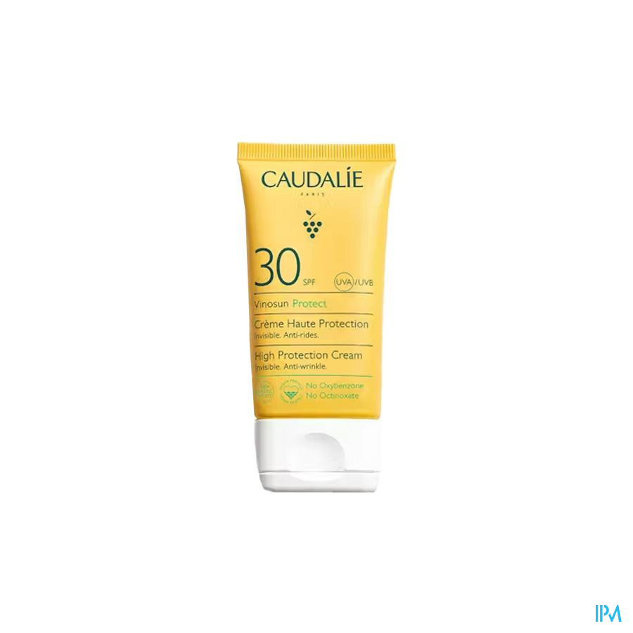 vignette Caudalie Vinosun Creme Haute Protection Spf30 50ml