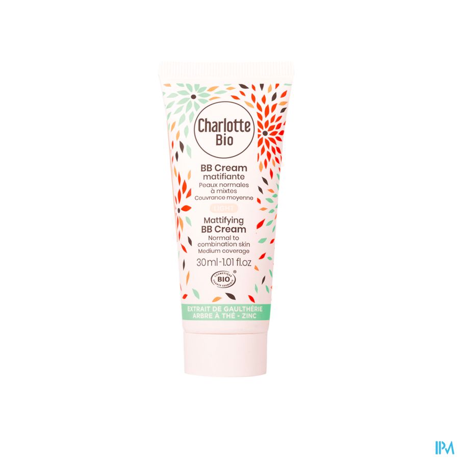 vignette CHARLOTTE BIO BB CR MATIFIA LIGH PXM 30ML