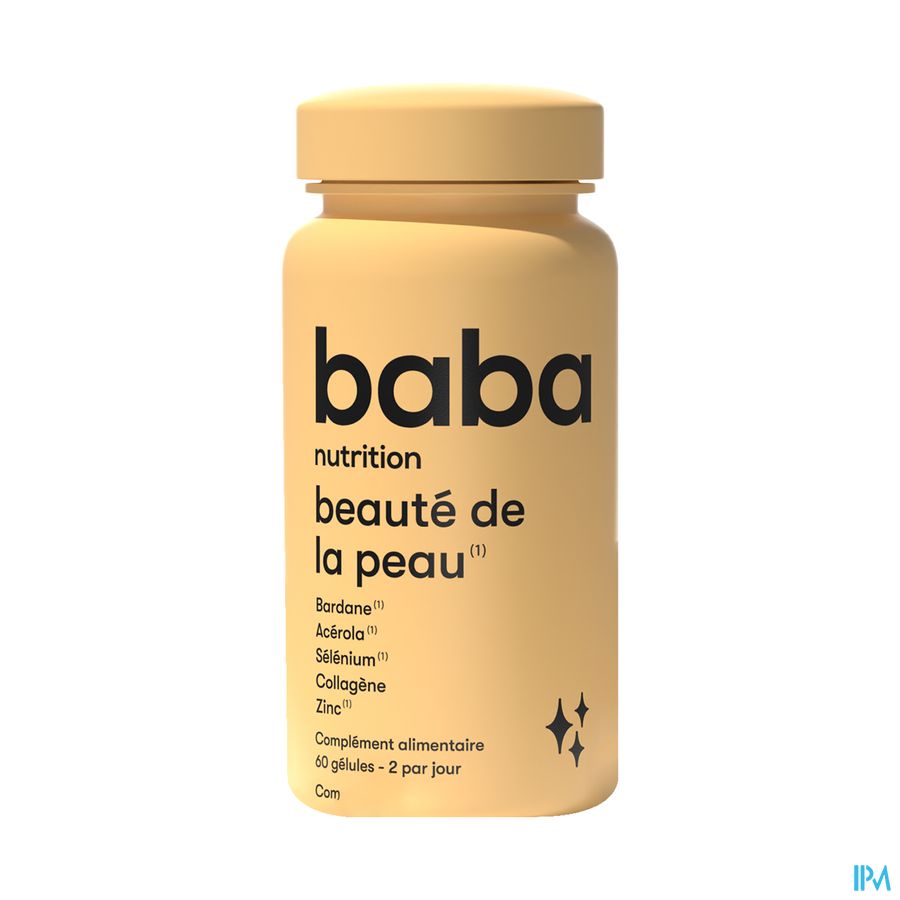 produit Baba Nutrition Beaute Peau Gelule 60