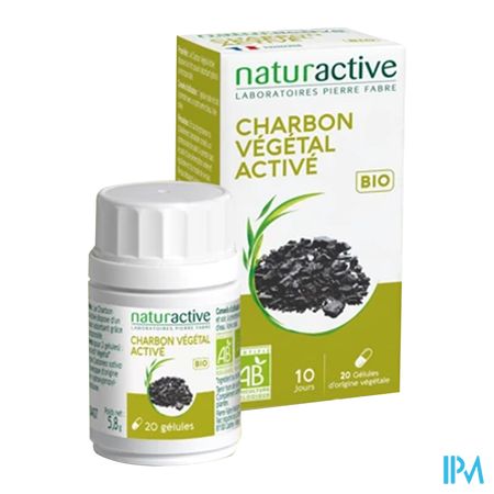 vignette Naturactive Charbon Vegetal Bio Capsule 20