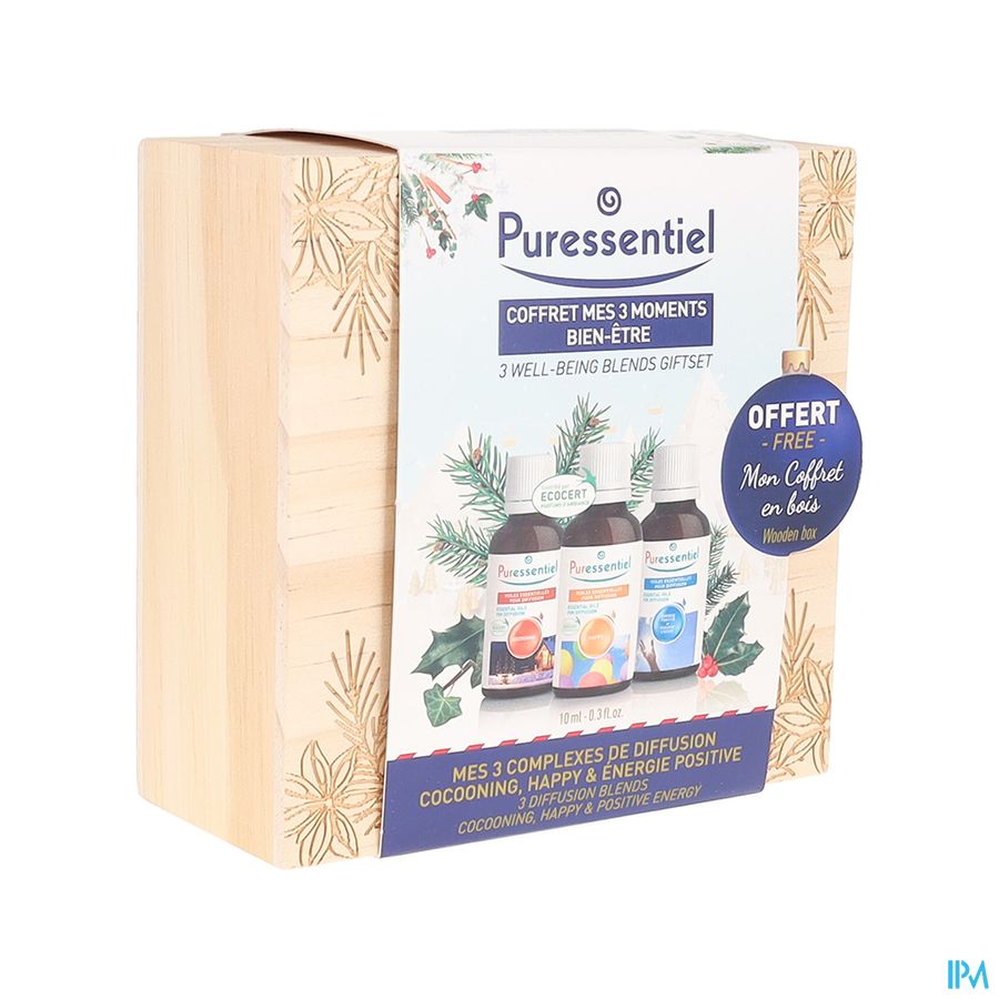 produit Puressentiel Coffret Mes 3 Moments Bien-etre Octobre 2022