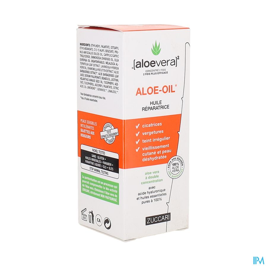 produit ALOE VERA ALOE OIL HUIL REP FL50ML1